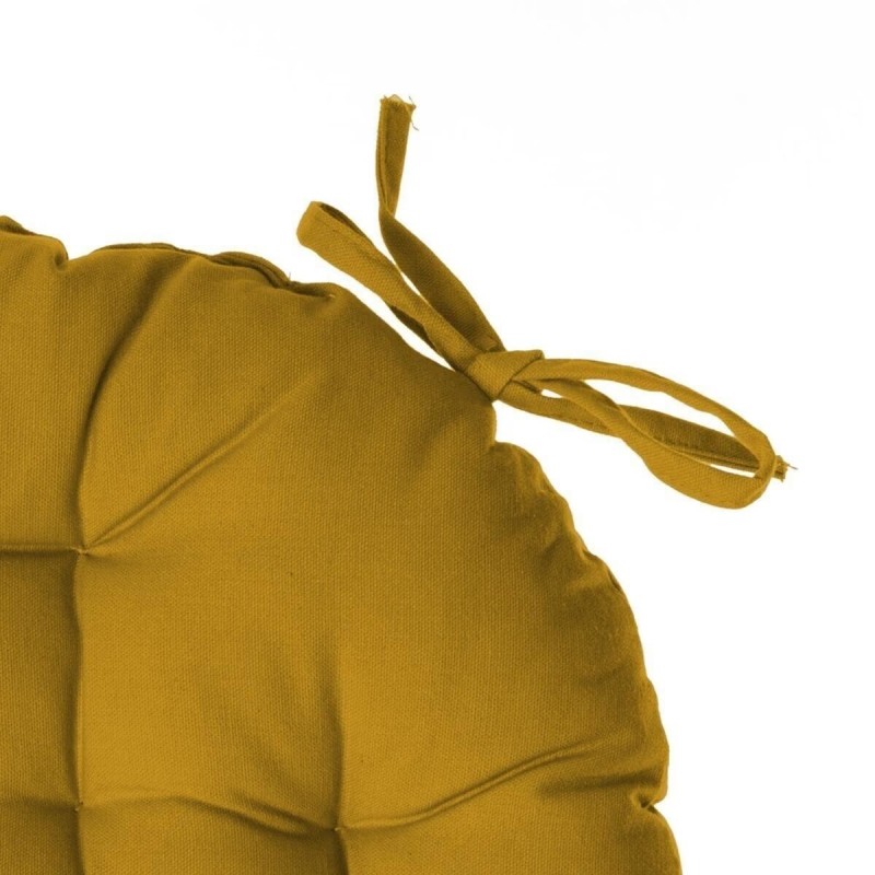 Galette de chaise ronde en coton – Confortable, colorée et moderne