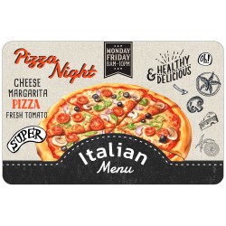 Set de table Pizza – 28 x 44 cm – Style italien et ambiance gourmande