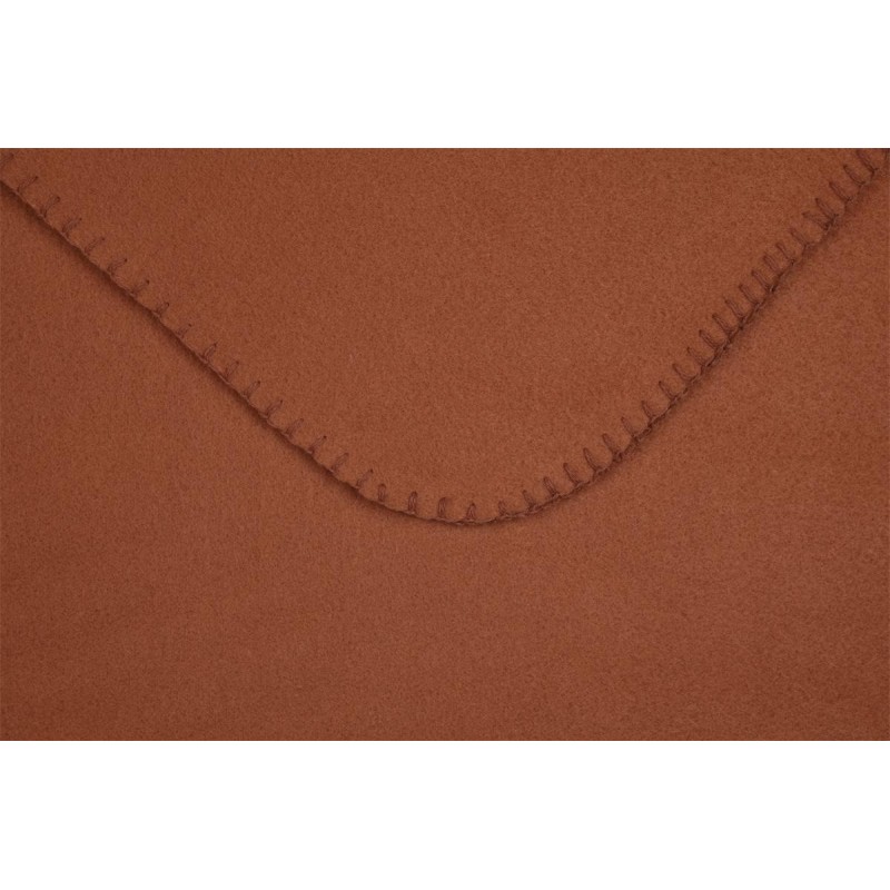 Plaid Carlton 125x150 cm – Polaire douce 100% polyester, finition point de cheval, plusieurs coloris