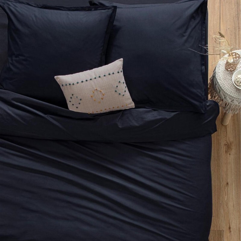 Taie d’oreiller Couleur Moderne – 100% coton 57 fils, Oeko-Tex®, plusieurs coloris