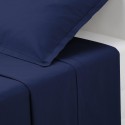 Drap plat uni 100% coton – 180x290 ou 240x290 cm – Plusieurs coloris au choix