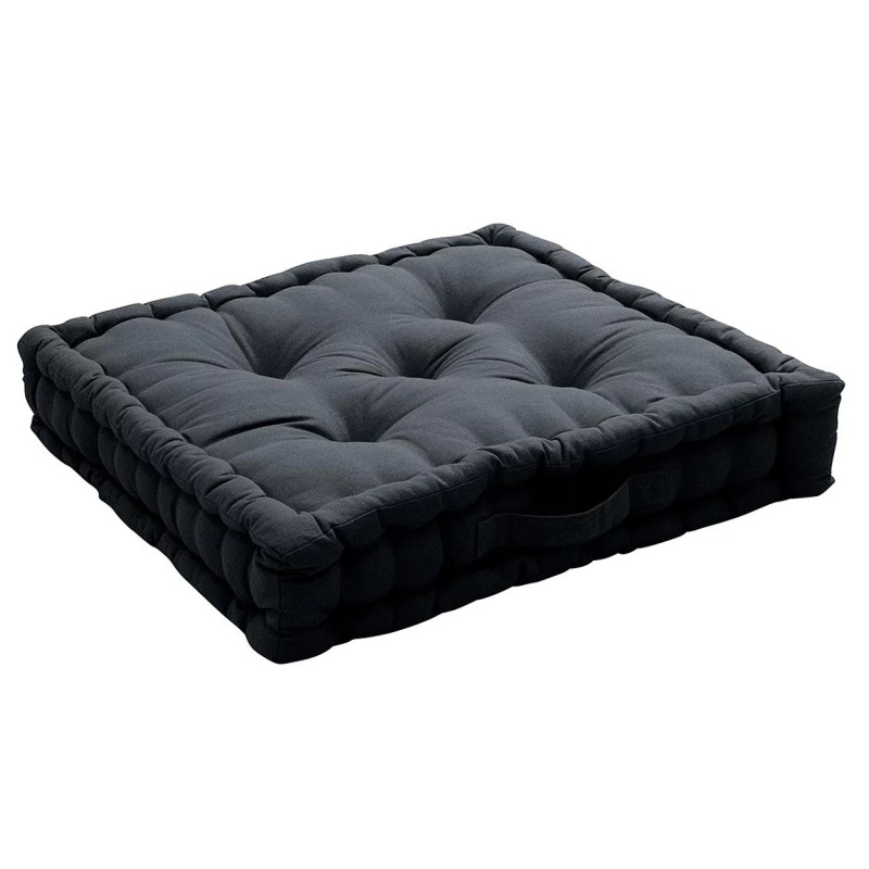 Coussin de sol 50x50x10 cm Panama – Confort matelassé | Plusieurs coloris