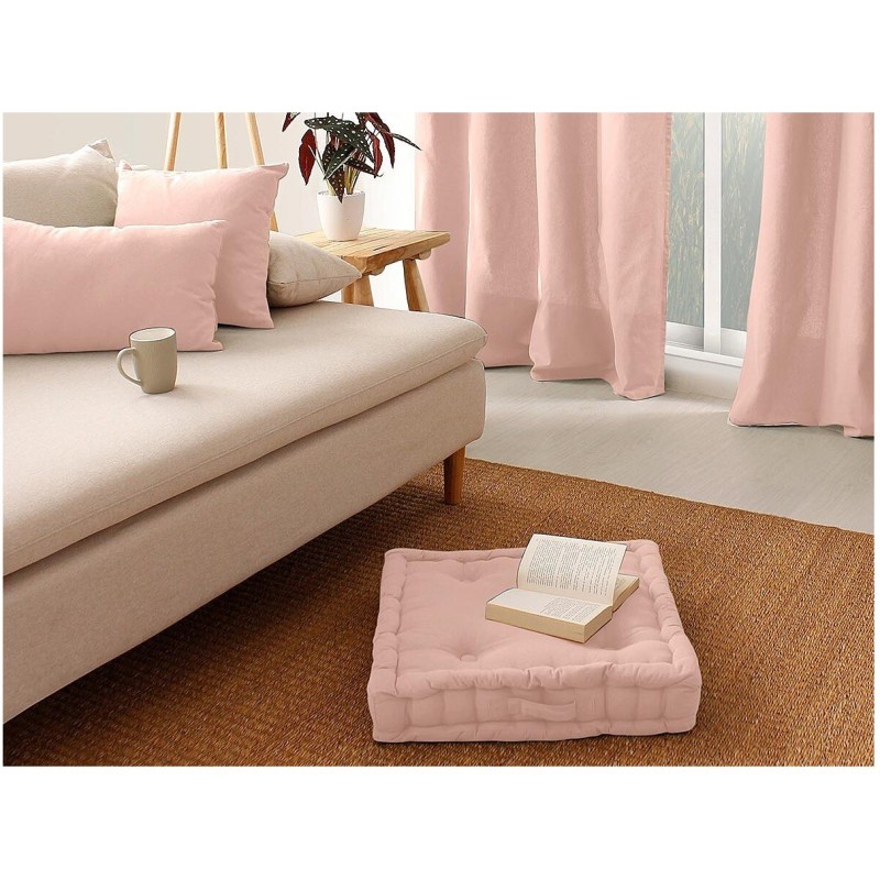 Coussin de sol 50x50x10 cm Panama – Confort matelassé | Plusieurs coloris