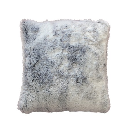 Coussin déhoussable Antartic 45×45 cm gris – Doux & décoratif