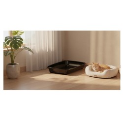 Bac à Litière Chat Nesta Classic – Confort et Praticité pour Tous