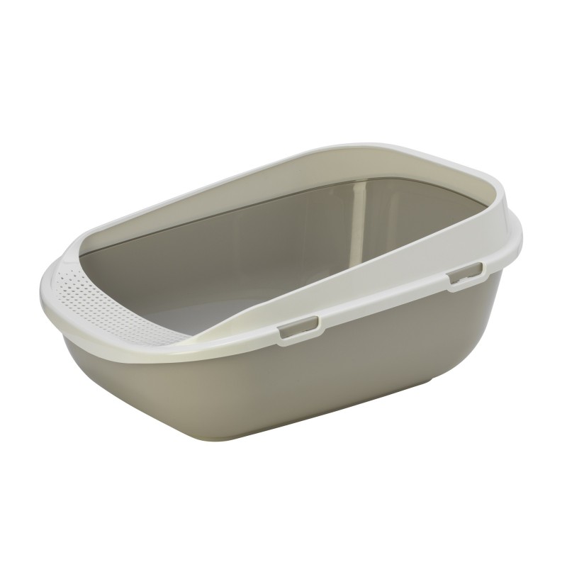 Bac à Litière Chat Garfy XL – Grand Format, Anti-Débordement et Pratique