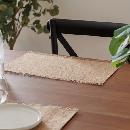 Set de table en coton Mahas – “À table!”