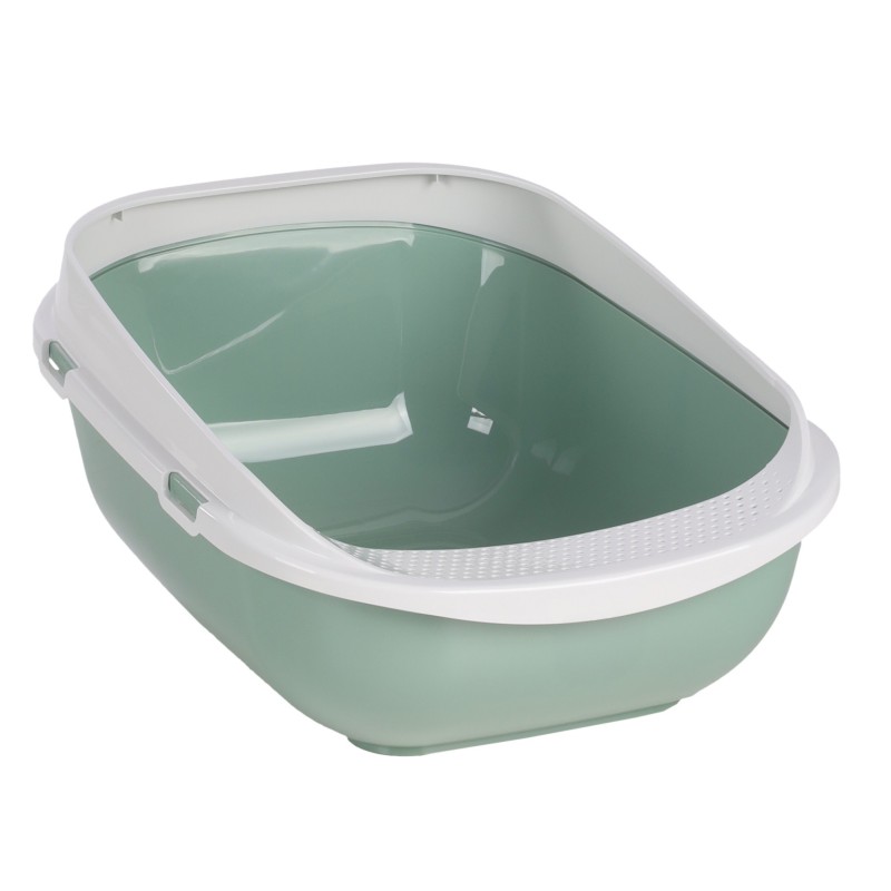 Bac à Litière Chat Garfy XL – Grand Format, Anti-Débordement et Pratique