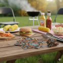 20 Serviettes Papier BBQ Party - Déco Table Barbecue & Grill | 1001kdoo