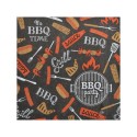 20 Serviettes Papier BBQ Party - Déco Table Barbecue & Grill | 1001kdoo