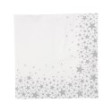 Lot de 20 Serviettes en Papier Étoiles Or ou Argent - Collection Fête