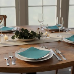 20 serviettes en papier 33 x 33 cm Tendance Uni