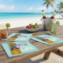 Serviettes Papier Ananas "Enjoy Your Life" (Lot de 20) | Déco Été
