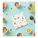 Lot de 20 serviettes en papier Happy Sun - 33x33 cm | 1001KDO