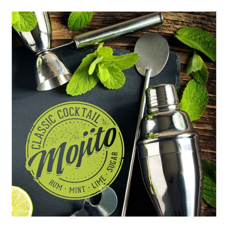 Lot de 20 Serviettes Papier Mojito - 33 x 33 cm