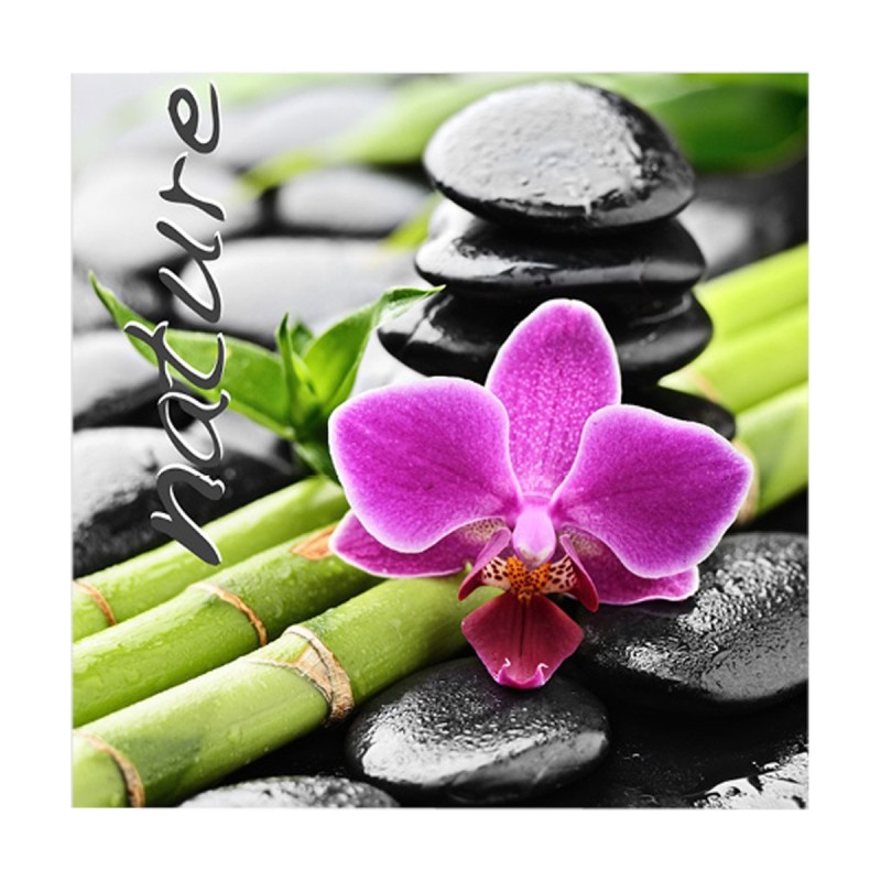 20 Serviettes Papier Zen Nature 33x33 cm - Déco Table Zen