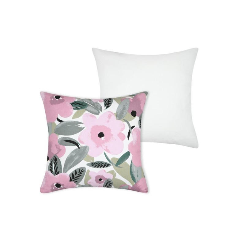Housse de coussin 40x40 cm Rose - Modèle Germaine | 1001kdoo