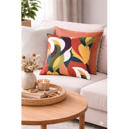 Housse de coussin 40x40 cm Pécan - Décoration Intérieure | 1001kdoo