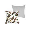 Housse de Coussin 40x40 cm Rio Toucan - Déco Tropicale Chic