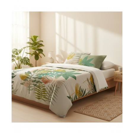 Parure de lit 220x240 cm tropicale Giovanna – coton