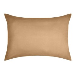 1 Taie d'oreiller coton uni 50 x 70 cm Edens curry