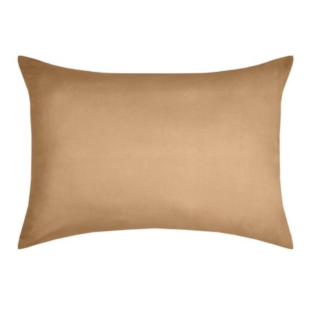 1 Taie d'oreiller coton uni 50 x 70 cm Edens curry