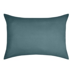 1 Taie d'oreiller coton uni 50 x 70 cm Edens eucalyptus