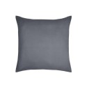 1 Taie d'oreiller coton uni 63 x 63 cm Edens ardoise