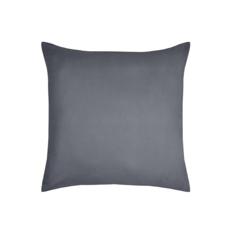 1 Taie d'oreiller coton uni 63 x 63 cm Edens ardoise