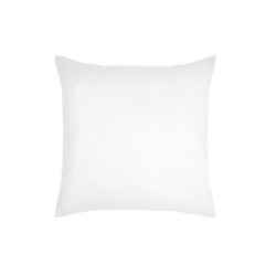1 Taie d'oreiller coton uni 63 x 63 cm Edens blanc
