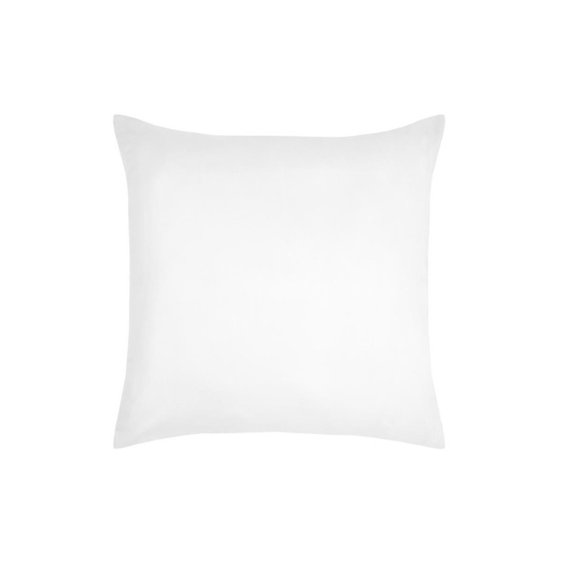 1 Taie d'oreiller coton uni 63 x 63 cm Edens blanc