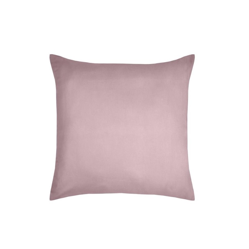 1 Taie d'oreiller coton uni 63 x 63 cm Edens rose