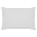1 Taie d'oreiller percale de coton uni 50 x 70 cm Harmonie blanc