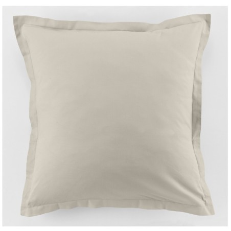2 Taies d'oreiller uni 63 x 63 cm Passion ivoire