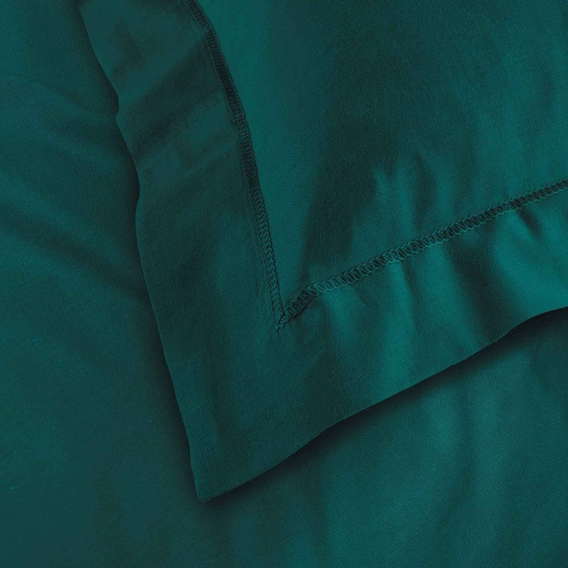 Taie d'oreiller 50 x 70 cm Couleur emotion emeraude