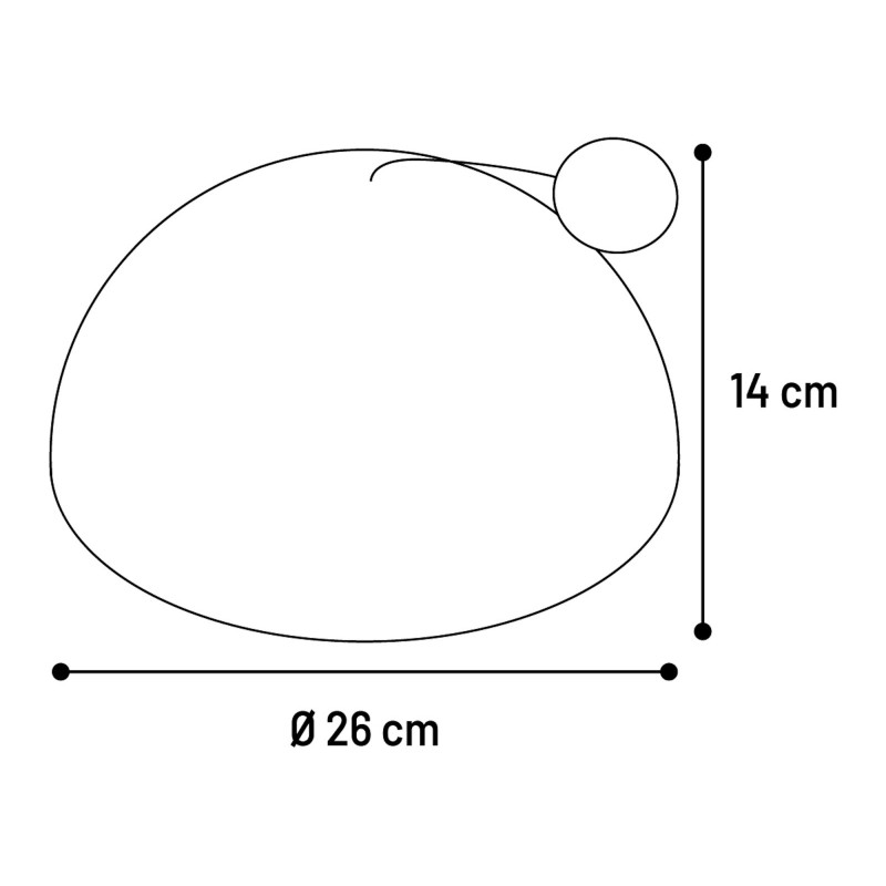Jouet à Griffer pour Chat Coupole en Jute avec Balle Sonore