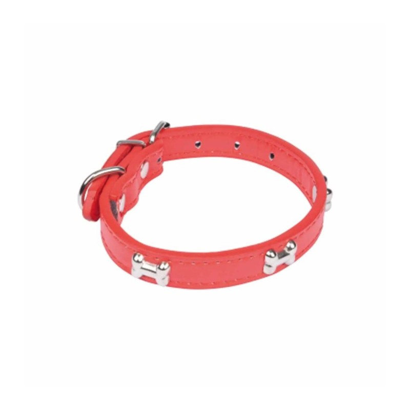 Collier pour chien rouge 35 cm M