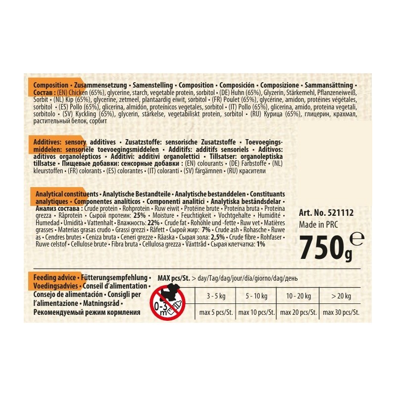 Friandise Cube avec poulet