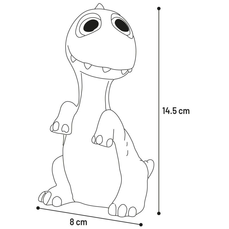 Jeu couineur Una le dinosaure