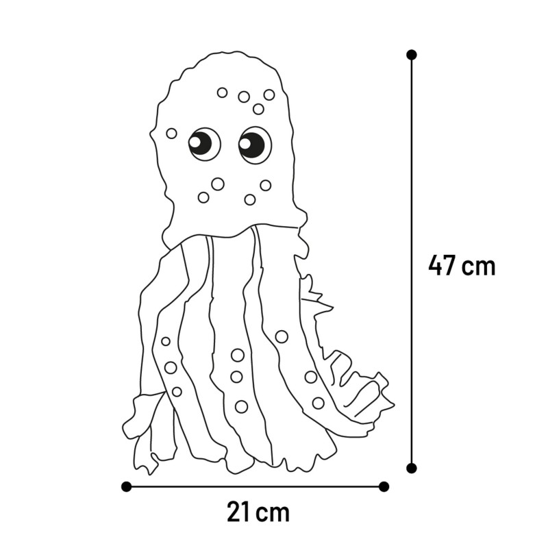 Jeu doccupation et de fouille Morgane calamar pour chien
