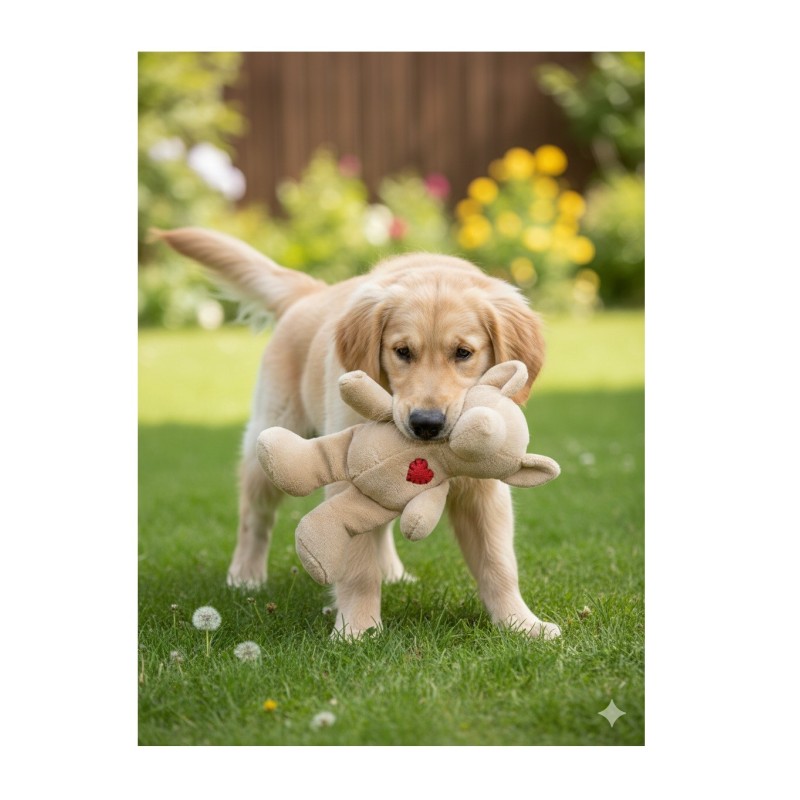 Jeu en peluche Ourson avec un coeur