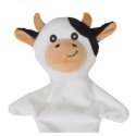 Jeu en peluche vache friandises à cacher pour chien