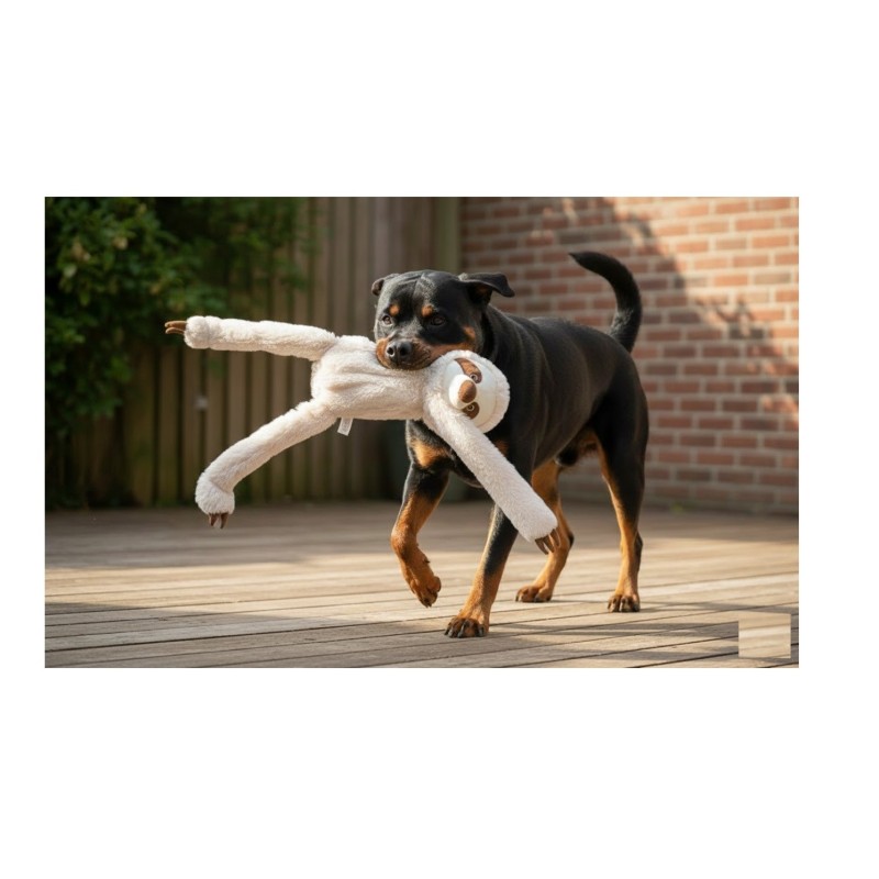 Jeu Geant sonore pour chien Paresseux en peluche