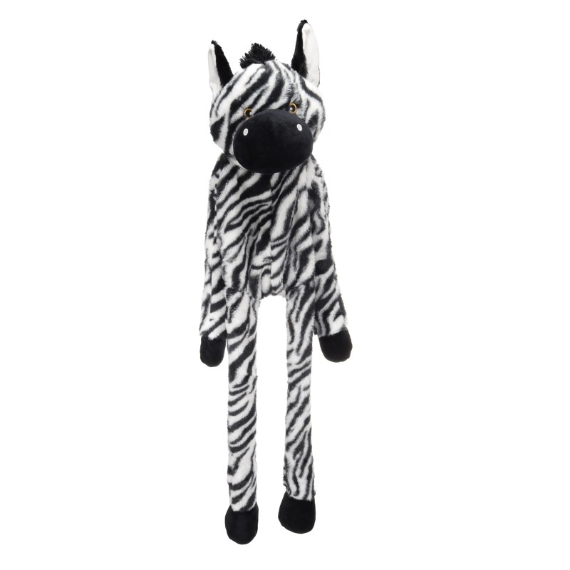 Jeu Geant sonore pour chien Zebre en peluche