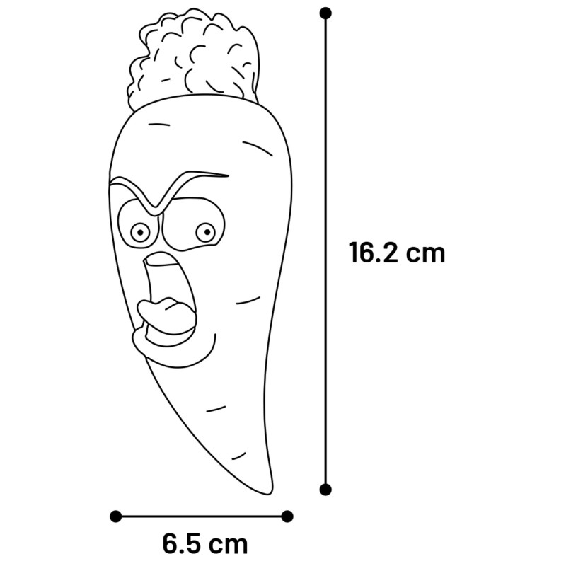 Jeu pour chien Fruco l'orange sonore