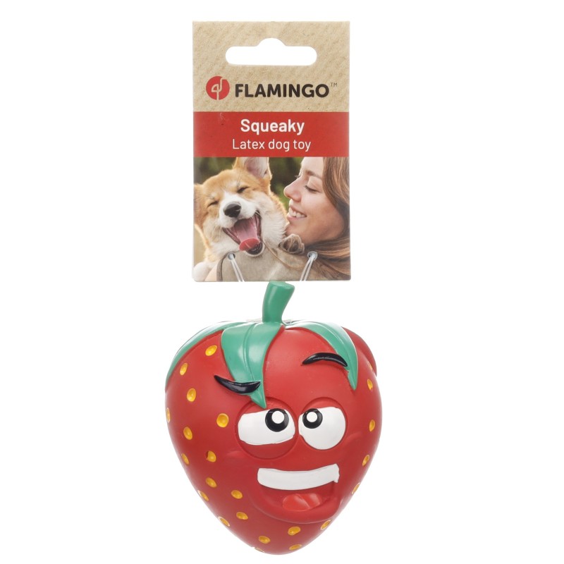 Jeu pour chien Fruco La fraise sonore