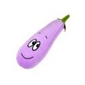 Peluche aubergine pour chien