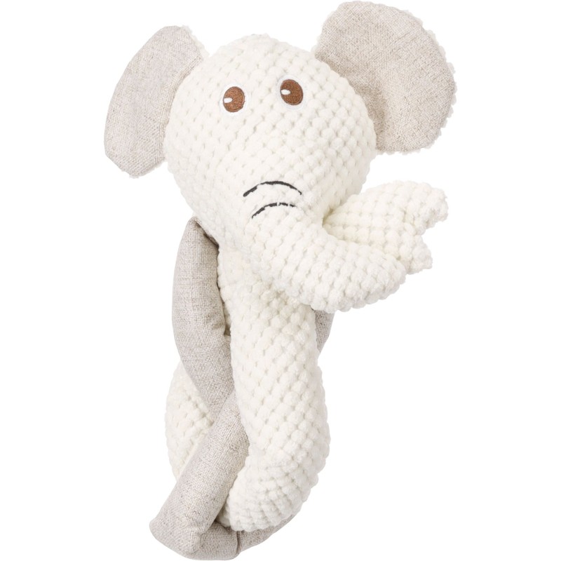 Peluche éléphant pour chien