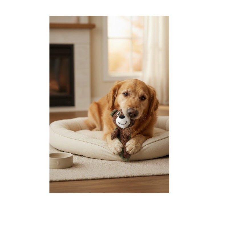 Peluche ours pour chien