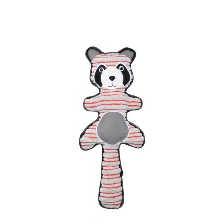 Peluche raton laveur chien